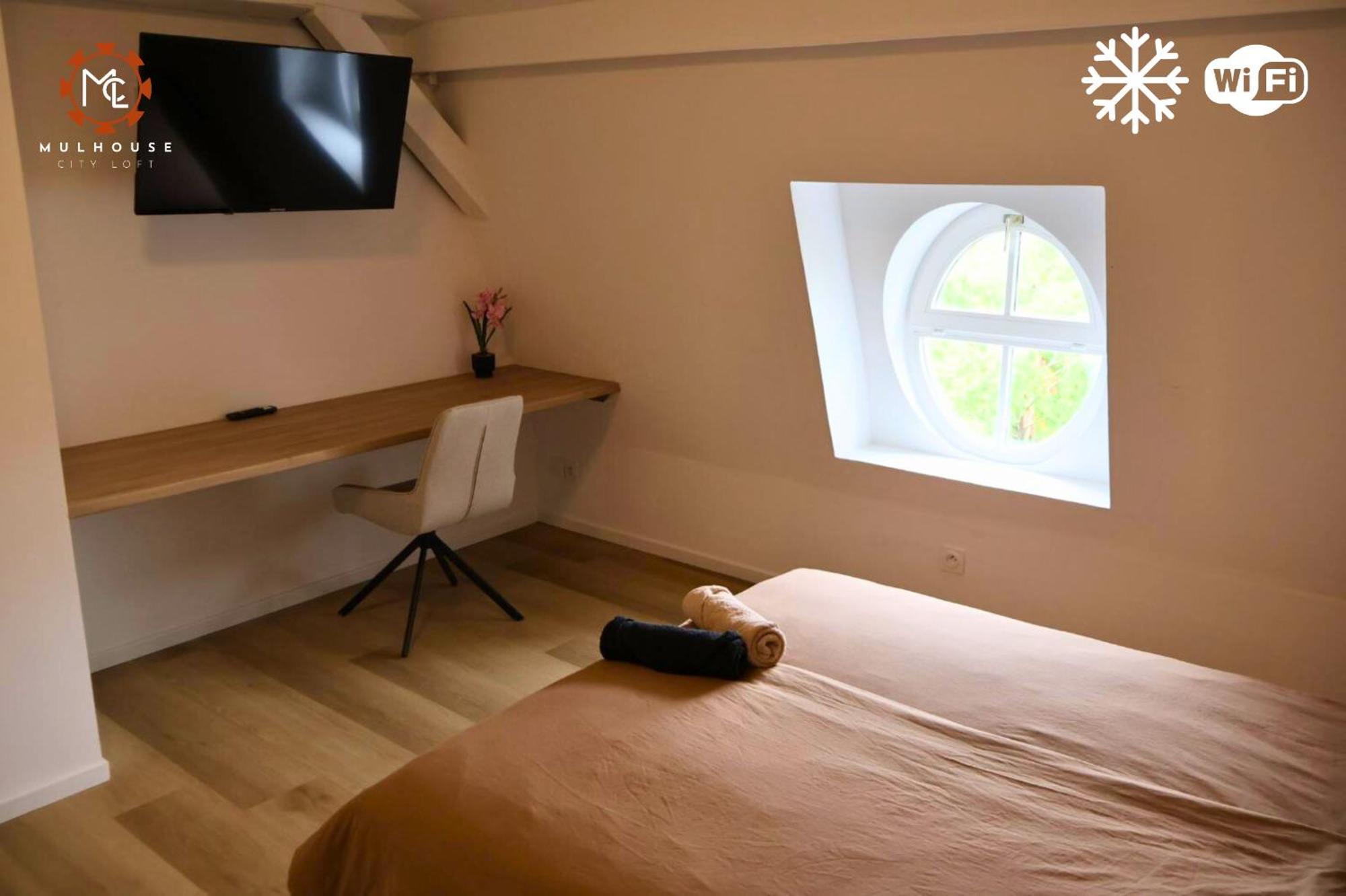Mulhouse City Loft Quarto foto